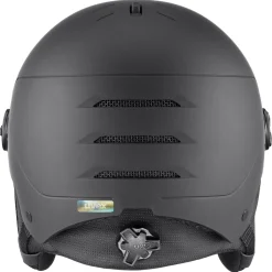 Uvex Wanted Visor Pro V, skihjelm med visir, sort