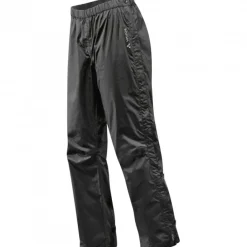 Vaude Fluid Full-zip Pants II S/S, regnbukser, herre, sort